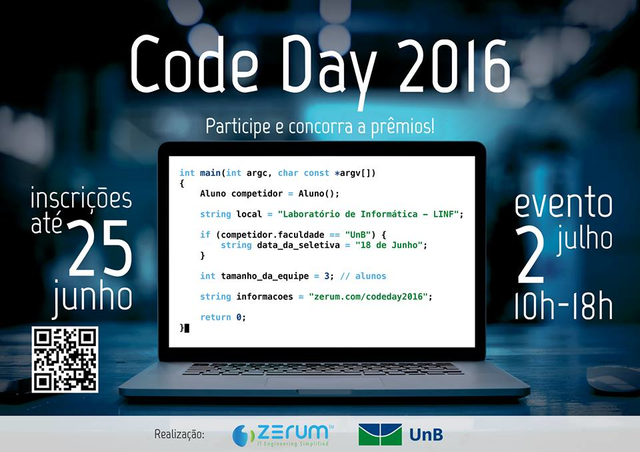 Code day 2016 display